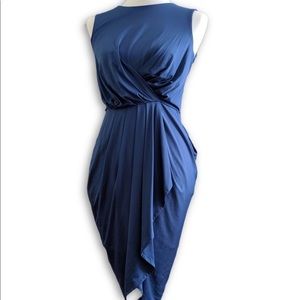 BCBGMaxAzria Kaia dress in Vintageblue